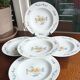 5 hollow plates in Limoges porcelain by Bernardaud - Lhasa Soap