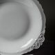 Large hollow serving dish, fine white Limoges porcelain, vintage/antique