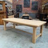 Farmhouse table with oak extensions