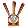 Fruit knife set, Art Deco. Sollingen Germany 1920-40s