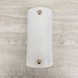 Vintage lucite and brass wall lamp ,1970s