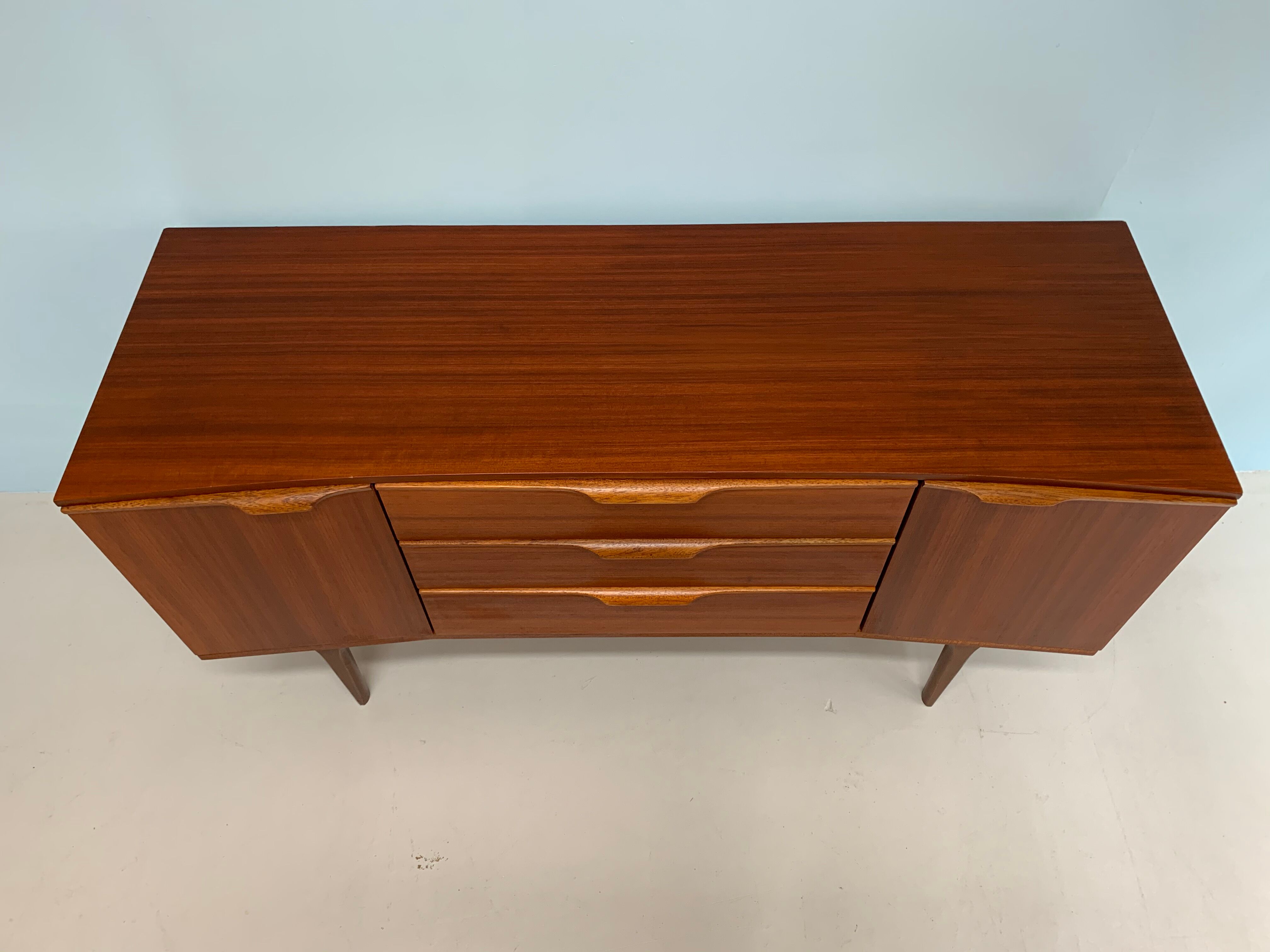 Vintage teak Austinsuite sideboard by Frank Guille 1960's