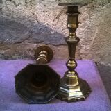 Paire de flambeaux ancien