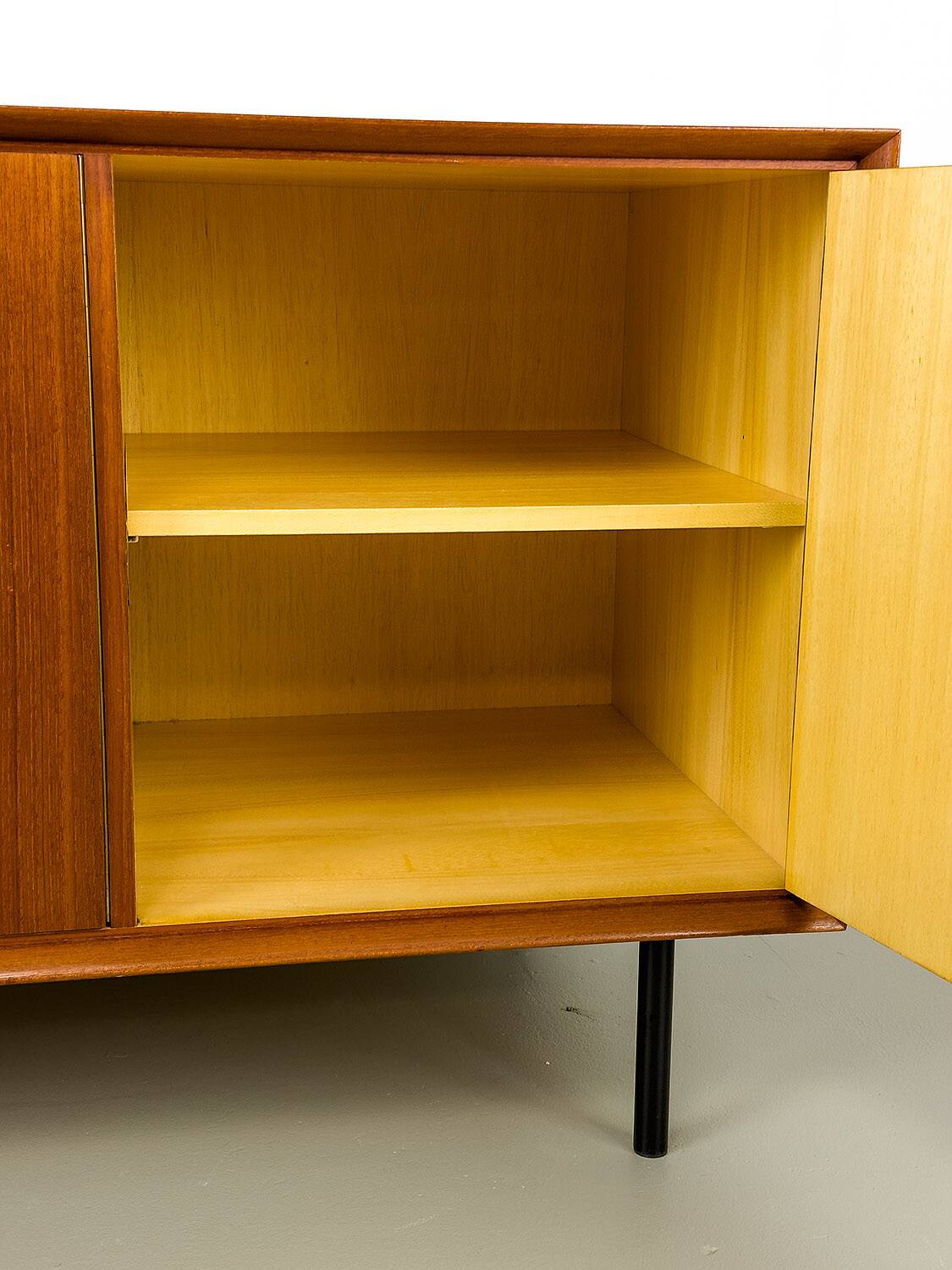 Low Vintage Sideboard in Teak, 1960s