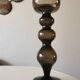 Vase bubble en verre soufflé Space Age années 70