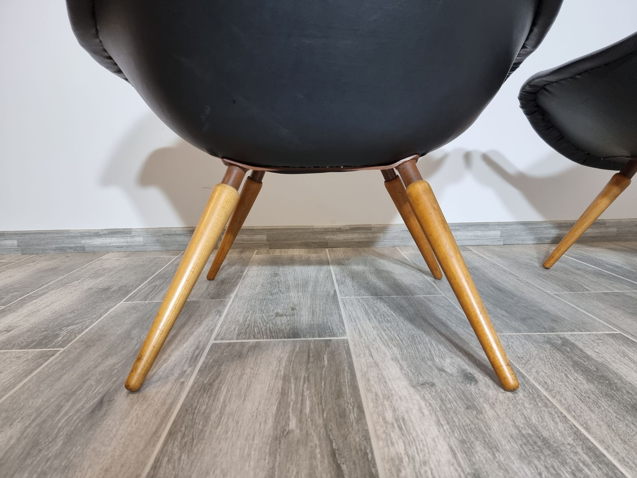 Pair of Brussels expo armchairs