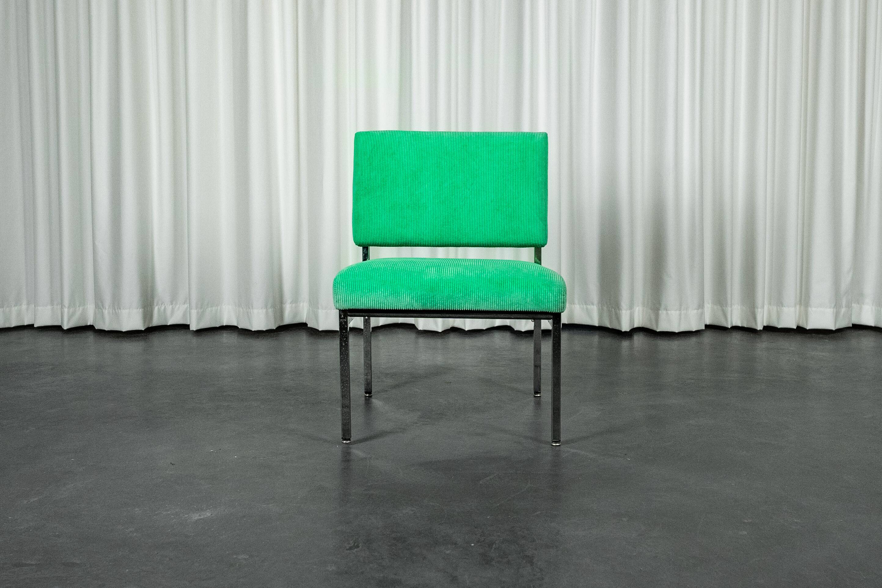 Seventies corduroy armchair