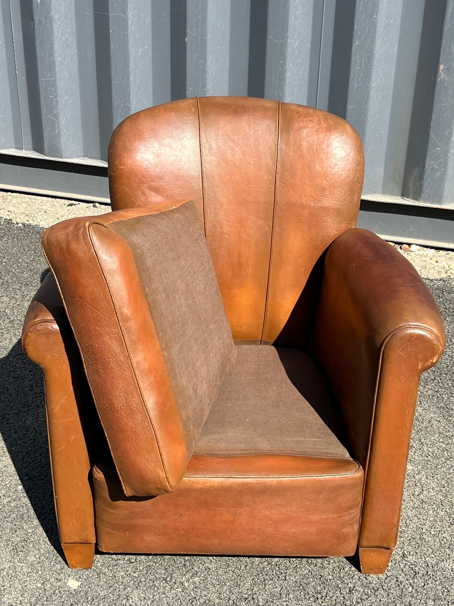 Leather clubs pair from the 1950s