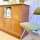 Buffet / vintage solid wood storage unit – 6 doors