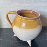 Cruche provençale en terre cuite vernissée, XXème siècle