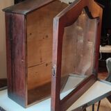 Old wall display case