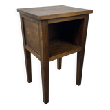 Wooden bedside table