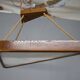 Mid-Century Modern Pendant Light by ULUV, 1960s – Restored