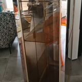 Vintage showcase in brass and chrome Renato Zevi