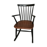 Rocking-chair Roland Rainer Finlande années 60