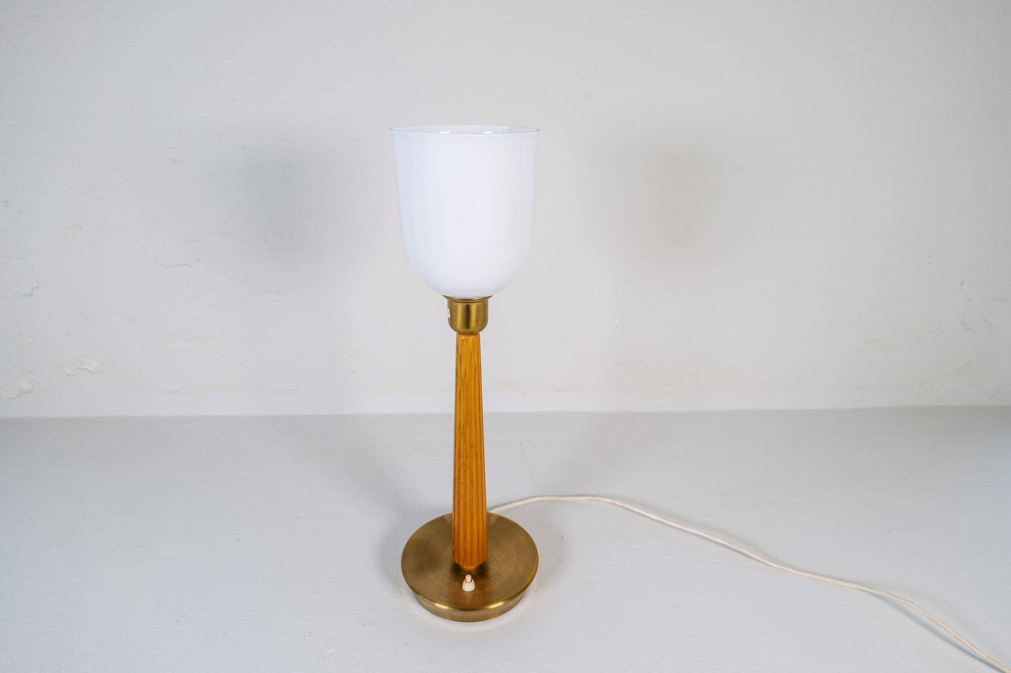 Mid-century modern table lamp ASEA Hans Bergström, Sweden, 1950s