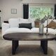 Table basse noyer