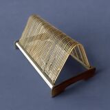 Vintage record holder for 50 vinyls - 1960s