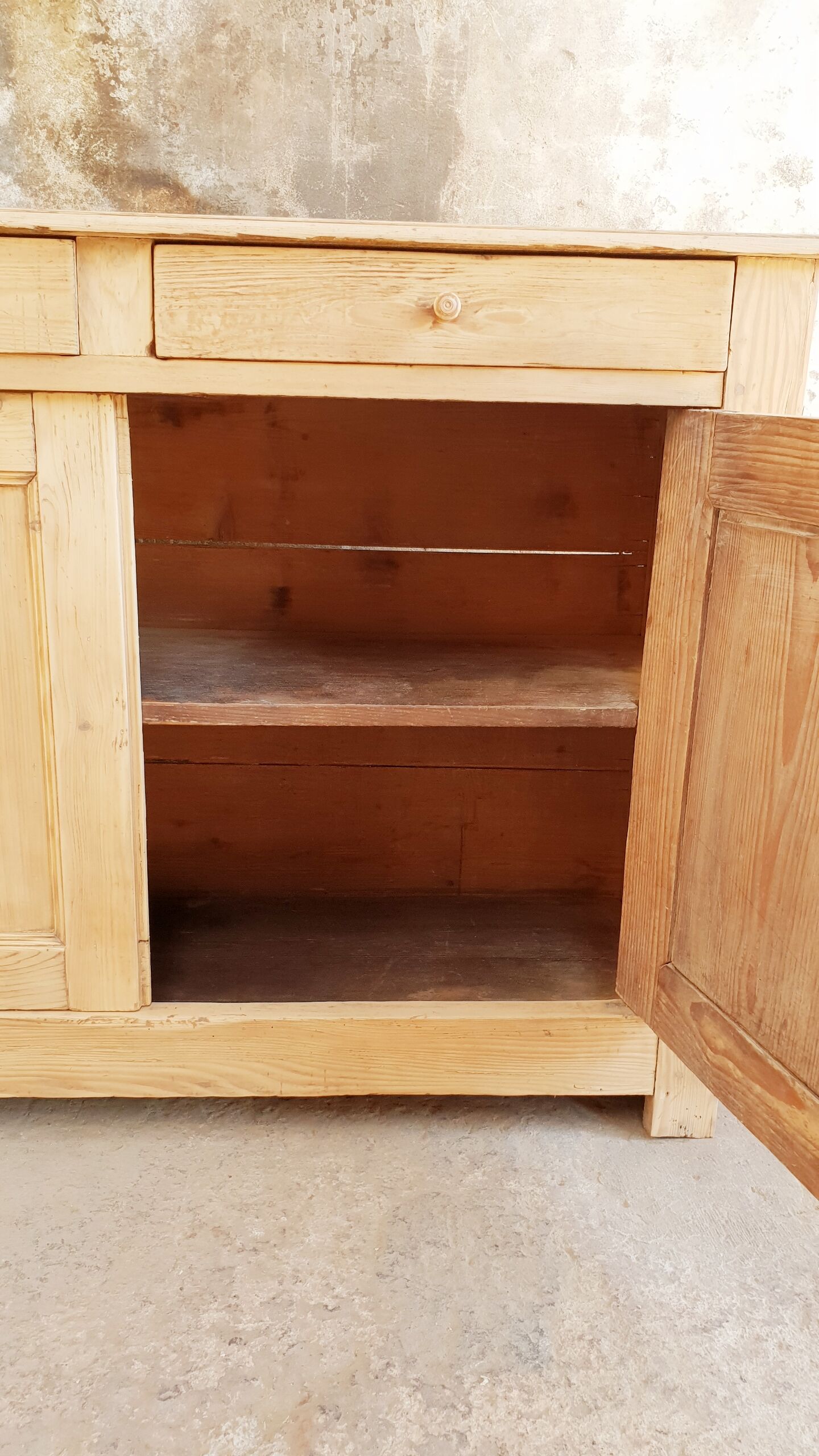Old pine buffet