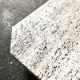 Designer coffee table in raw travertine, mid-20th century, Italy, 1970s
