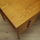 Ash wood desk, Danish design, 1970s, manufacturer: Domino Møbler