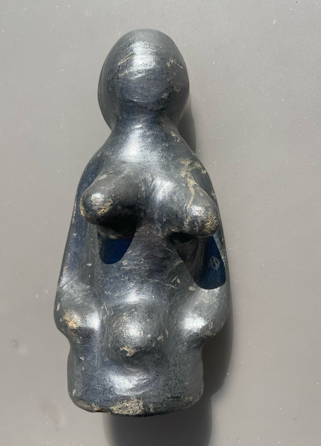 Sculpture woman modern work 50s