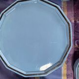 Art Deco tea service stamped Longwy