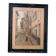 Flemish engraving hand-painted signed r.verhulst 1943