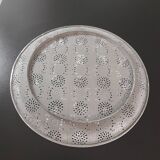 Patterned metal tray