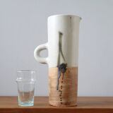 Ceramic pitcher of dove pottery, 70s