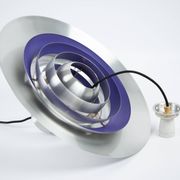 Vintage Danish pendant lamp P376 by Fabricius and Kastholm. Nordisk Solar,