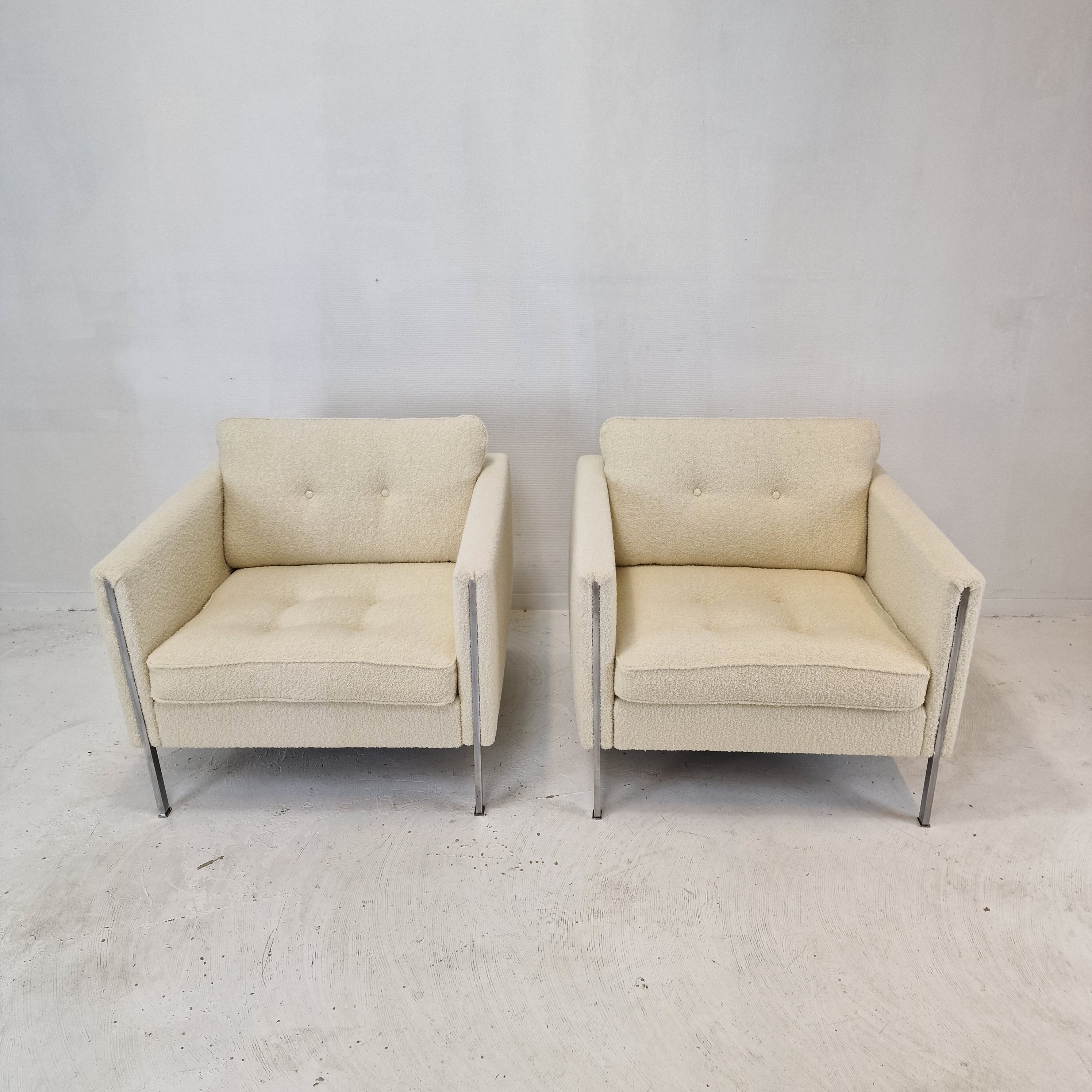 Set of 2 Model 442 Chairs by Pierre Paulin for Artifort, 1960s