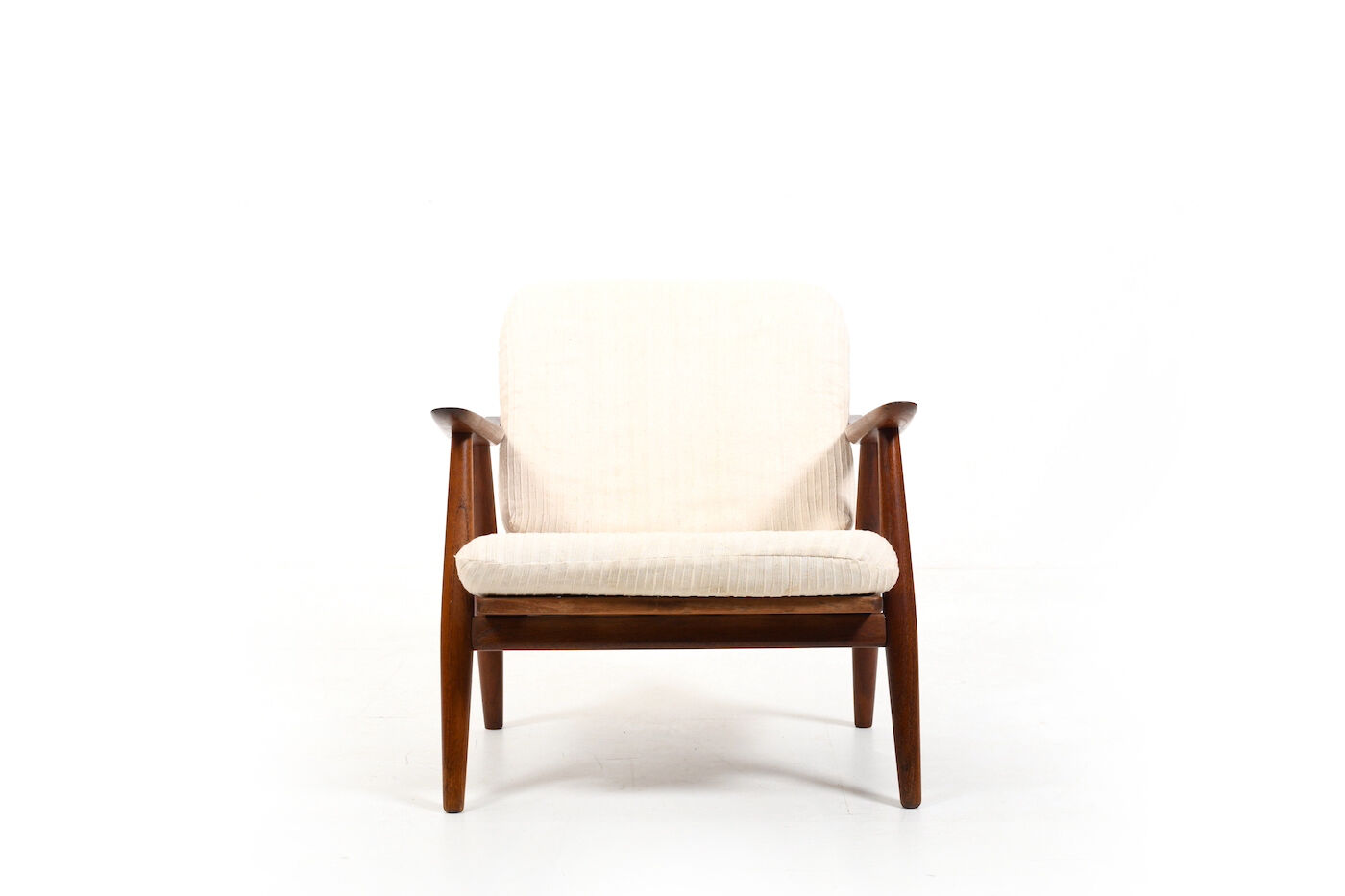 GE-270 Teak Easychair by Hans J. Wegner for Getama
