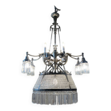 Large chandelier counter, billiards, casino