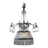 Large chandelier counter, billiards, casino
