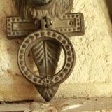 Lion door knocker
