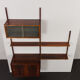 rosewood wall unit by Preben Sorensen for PS System, Randers, 1960s