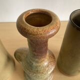 Set of 3 vintage ceramic vases