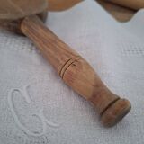 Vintage wooden butter spoon
