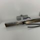 Ramp spot wall lamps chrome metal and brushed aluminum