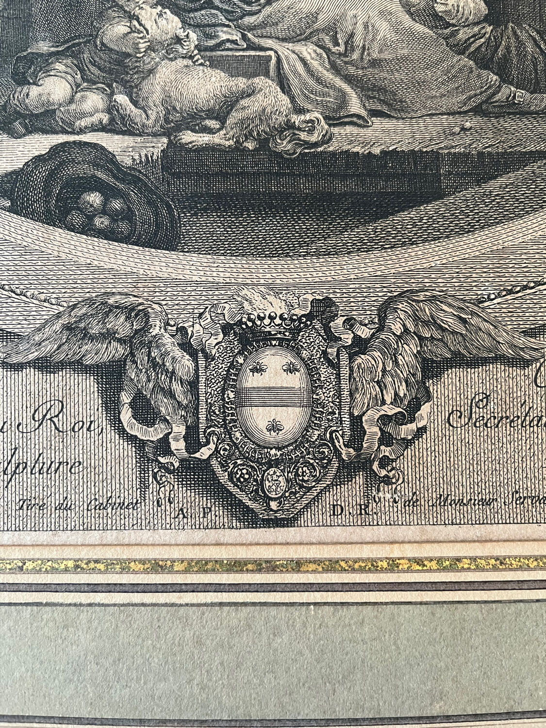 Print of Happy fertility according to Fragonard