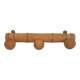 Wall coat rack 3 pateres