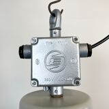 Large Industrial Enamel Factory Pendant Lamp from Elektrosvit, 1960s