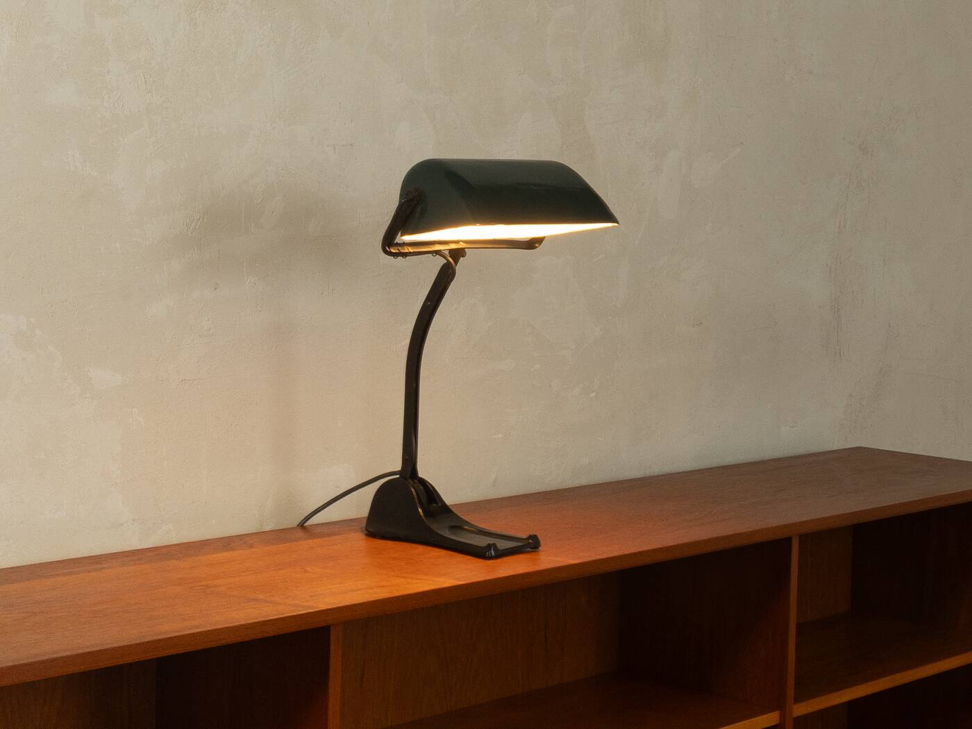 Art Deco desk lamp by Hellux, 1930s