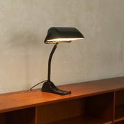 Art Deco desk lamp by Hellux, 1930s