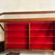 Wall display case for Collection - Wood and Plexiglass D 18 cm / W 106 cm / H 7 cm