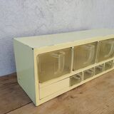 Storage unit with lockers brand PlexiBronze - 1950s