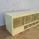 Meuble de rangement à casiers marque PlexiBronze - Années 50