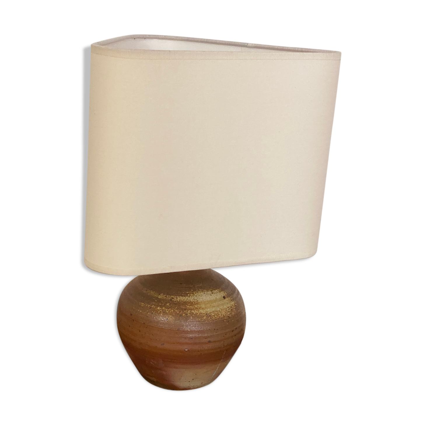 Vintage stoneware lamp
