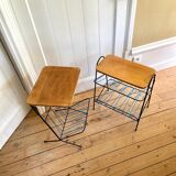 Guerin - service in wood, metal and scoubidou